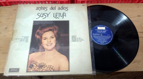 Susy Leiva Antes Del Adios Disco Lp Vinilo