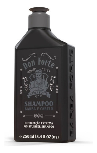 Combo Shampoo Barba Don Juan + Beard Balm Danger Barba Forte
