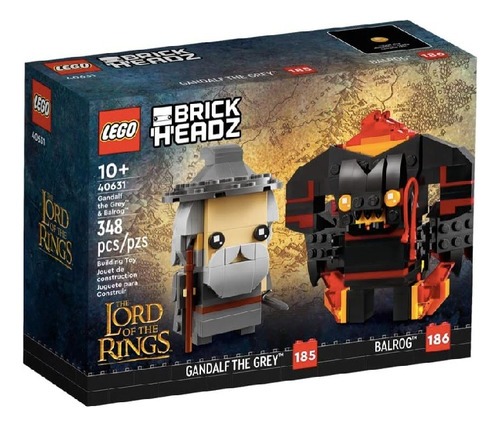 Lego 40631 Brickheadz Gandalf El Gris Y Balrog
