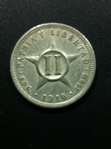 4 Monedas De Cuba 1915-1916 Diferente Valor Sin Circular.