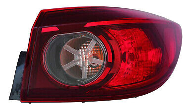 Right Passenger Side Tail Light For 14-18 Mazda 3 Mexico Eei