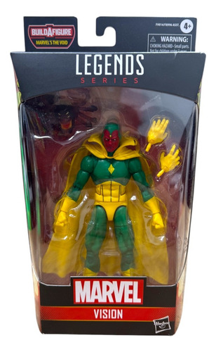 Vision Marvel Legends Series Build Figure F9014 Hasbro Cf