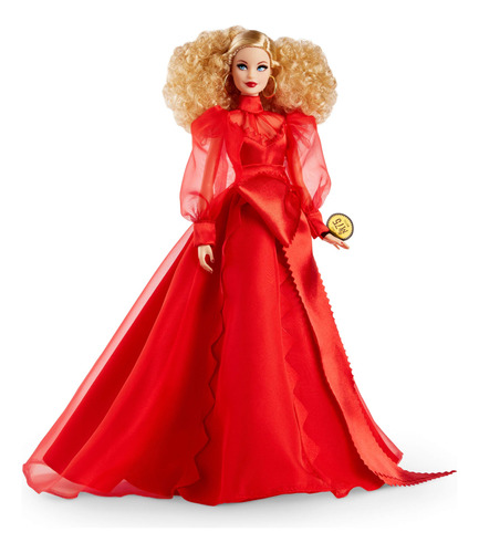 Muñeca Barbie Collector Mattel Del 75 Aniversario (12 Pulgad