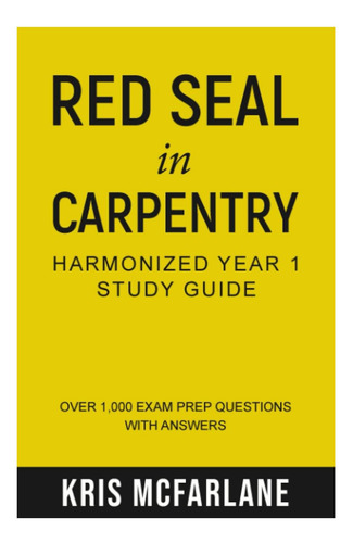 Libro: Red Seal En Carpintería: Guía De Estudio Armonizada P