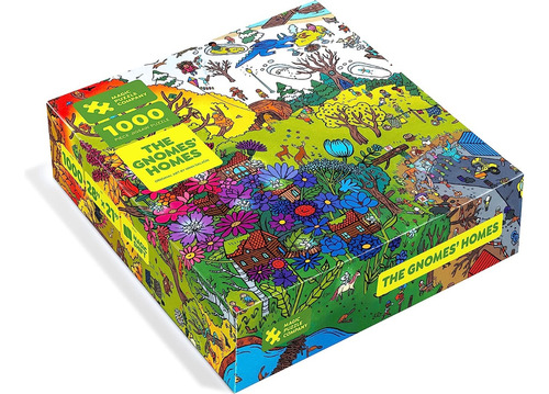 Rompecabezas The Gnomes Homes 1000pza - Magic Puzzle Company