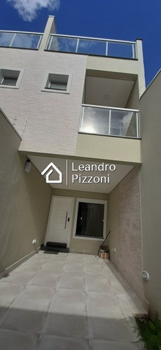 Imagem 4 de 15 de Sobrados Novos Com 03 Suítes E 02 Vagas De Garagem - Sobrado Geminado A Venda No Bairro Vila Brasílio Machado - São Paulo, Sp - So-aracua-27