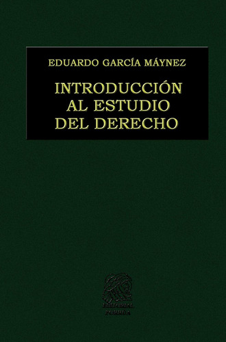 Introducción Al Estudio Del Derecho / 2 Ed. / Pd.