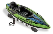 Comprar Bote Inflable Challenger K2 Intex Con Remos E Inflador