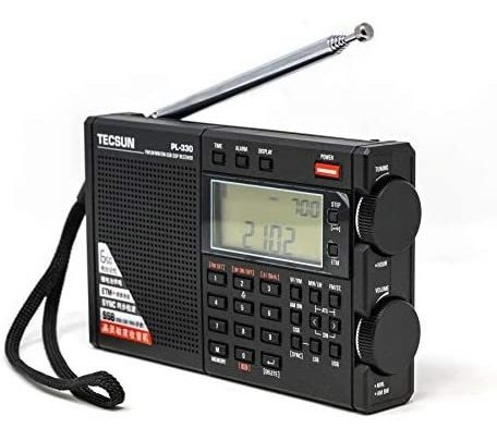 Radio Tecsun Pl330 Micro Usb A Am/fm/lw/sw -negro