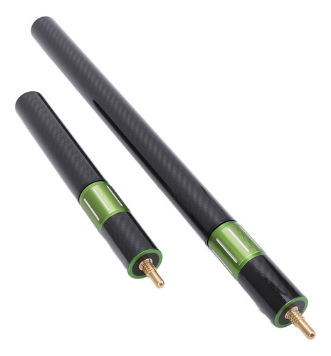 Billiard Tue Extension, 2 Piezas, Aleación De Fibra De Carbo