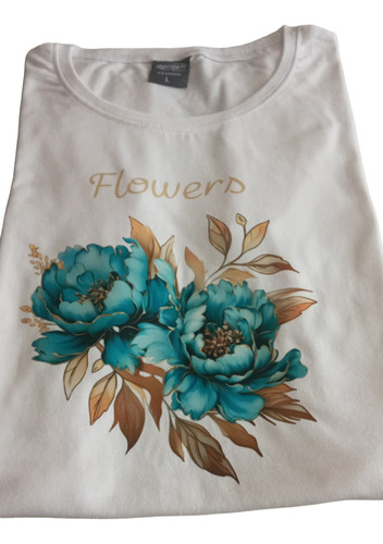 Remera Algodon Estampada Con Hermosos Diseños Variedades