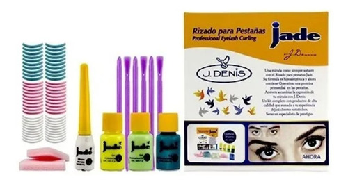 Kit De Rizado Jade Para Pestañas Profesional J Denis