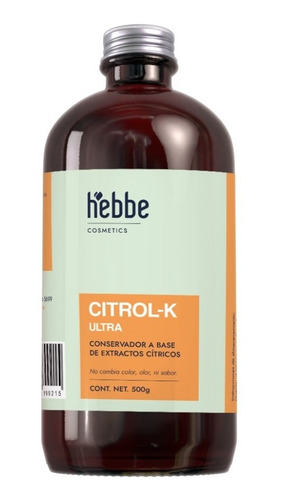 Citrol K Conservador Natural Base Cítricos 500 G