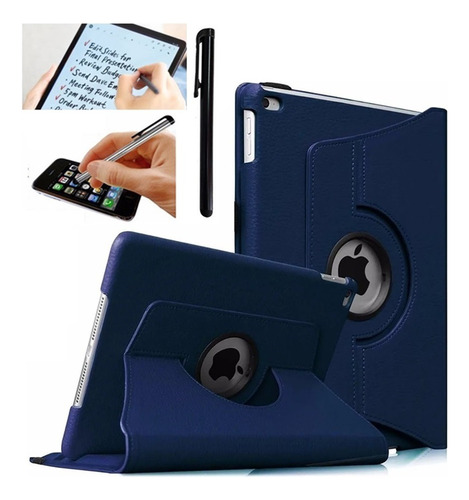 Case Giratoria + Lapiz Tactil Para iPad Mini 4 A1538 A1550