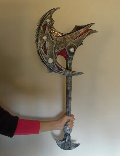 Hacha De Guerra Daédrica (skyrim) Cosplay