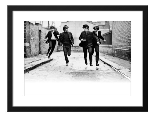 Cuadro The Beatles M2 30x40 (marco+lámina+vidrio)