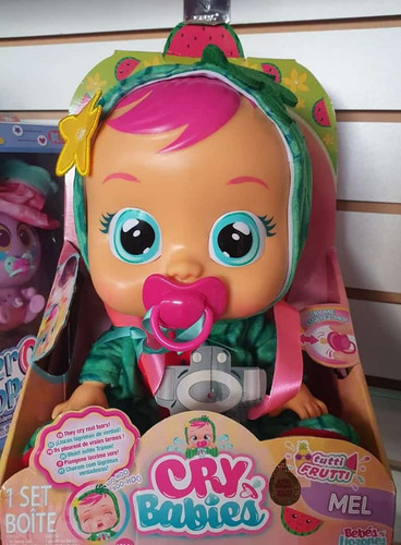 Cry Babies Tutti Frutti Mia Ella Muñeca Bebe Lloron C/ Aroma