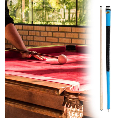 Cue De La Piscina 13 Mm Consejo Ball Profesional Azul Oscuro