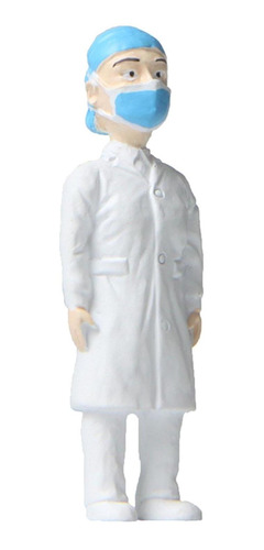 Figuras De Personas En Miniatura Diorama, Juguete Doctora