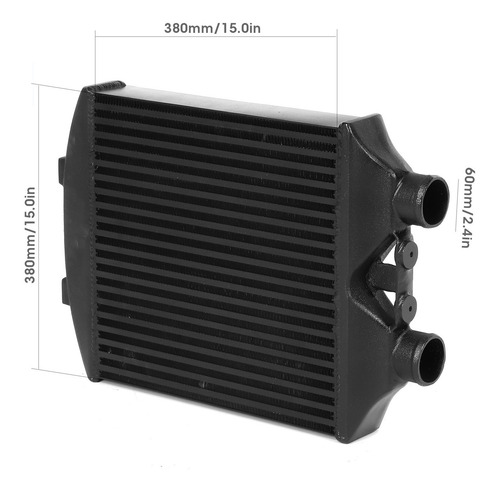 Imagen 6 de 10 de Intercooler Radiador Montaje Frontal Aluminio
