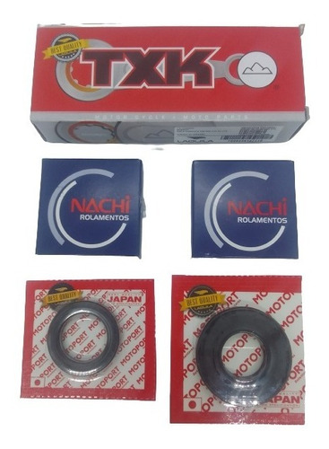 Biela Txk + Par Rolamento + Par Retentor + Juntas Rd 135 