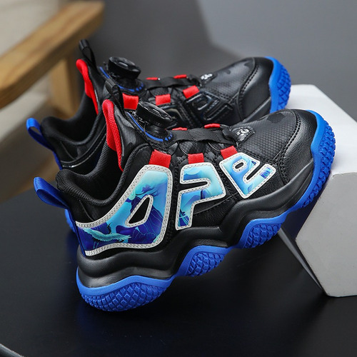 Zapatillas De Baloncesto Para Niños Transpirables En Verano