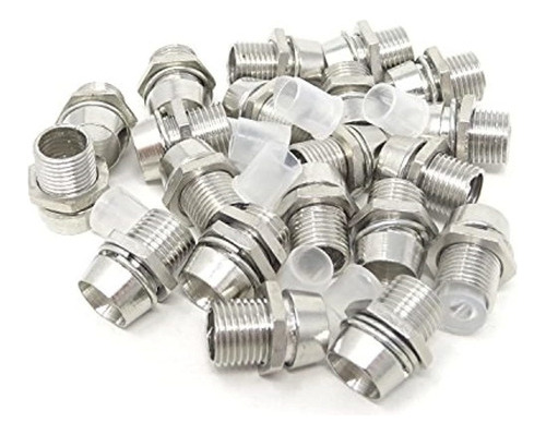 Honbay 20pcs 5 Mm Color Plata Diodo Emisor De Luz Led Titula