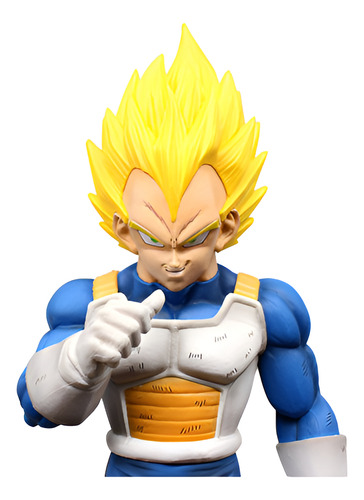 Figura Dragon Ball Z Vegeta En Pose Tamaño Gigante 28cm