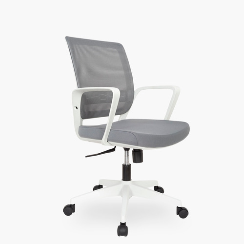 Imagen 2 de 5 de Silla Escritorio Job Base Nylon Blanco Form