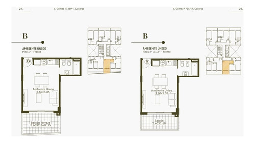 En Venta Nuevos Departamentos En Caseros De 1 2 Y 3 Ambientes Frente A La Estacion F.c.s.m F: 9924
