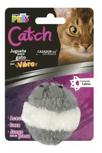 Fancy Pets Juguete Catch Con Forma De Cuyo Que Vibra Para