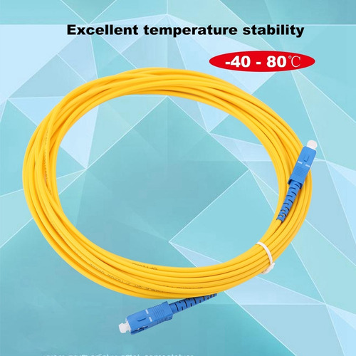 Imagen 5 de 10 de Fiber Jumper Duplex Fiber Patch Cordón De Fibra Para
