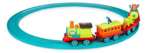 B. Toys - Critter Express- Set De Tren - Tren Musical - Luce