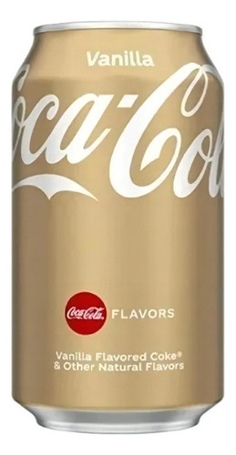 Coca Cola Sabor Baunilha Vanilla Coke Flavors Eua Lata 355ml