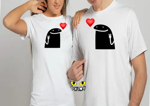 Camisetas Personalizadas Para Parejas Ref 0012 MercadoLibre