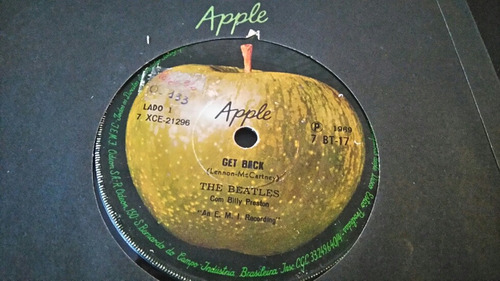 The Beatles  Get Back / Dont Let Me Down (1969)simple Apple