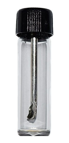 Botella de vidrio pequeña con cuchara de rapé Vidrio de bolsillo de gama alta... 