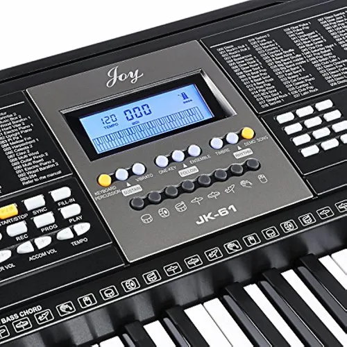 Joy Jk61 61key Electronic Keyboard Pack Con Auricularesmicro