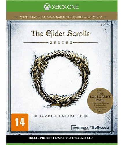 Game Xbox One The Elder Scrolls Online - Original - Novo