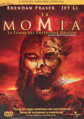 La Momia La Tumba Del Emperador Brendan Fraser Pelicula Dvd