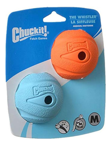 Petmate 20220 2.5  Mediano Azul/naranja Chuckit!® Whistler B