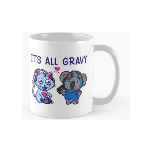 Taza Camiseta Gravy Cat Man, Gravy Koala Man, Gravycatman, G