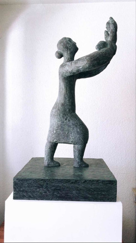 Escultura En Bronce Maternidad - Alfredo Zalce