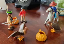 Comprar Playmobil Vintage, Geobra 1974, Set Indios Y Vaqueros,