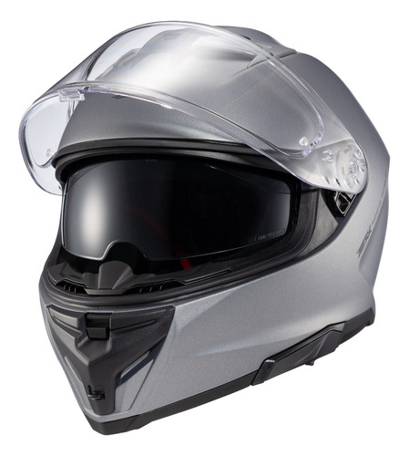 Capacete Texx Kaiman Solid Titânio Fosco