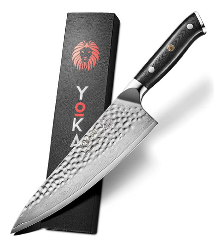 ~? Yokashi 67 Capas Damascus Steel Full Tang Kitchen Knife -