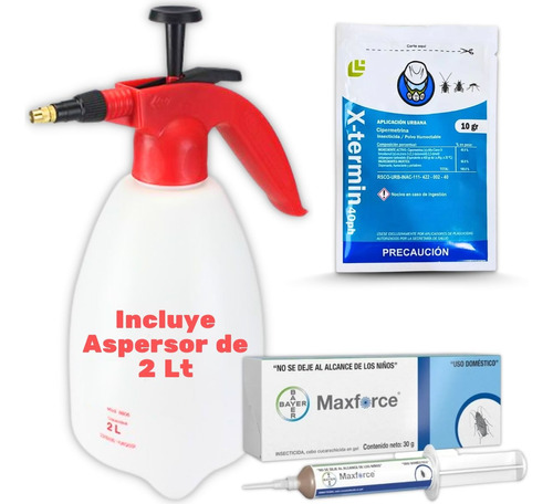 Insecticida Veneno Cucarachas Biothrine Wg Maxforce Bayer