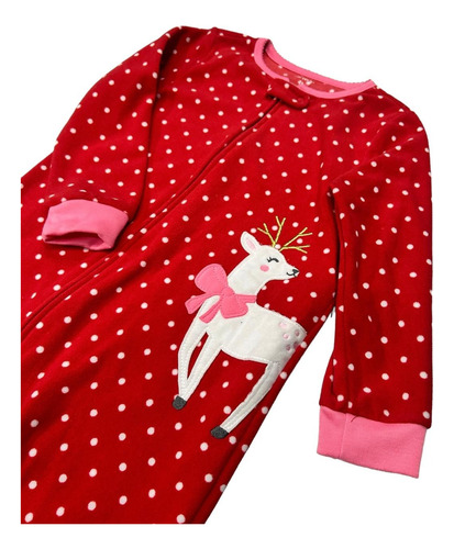 Ropa De Dormir (memeluco) Carter`s Rojo Talla 4