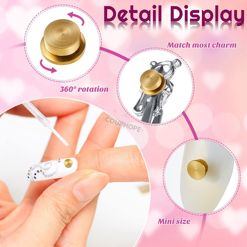 Accesorios Para Dijes Para Uñas Giratorio Uñas Decoradas 30p