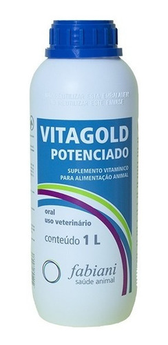 Suplemento Vitaminico Vitagold Potenciado 1 L - Fabiani